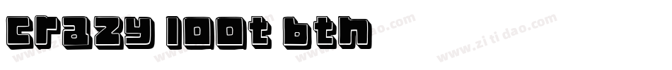 Crazy Loot BTN字体转换